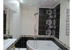 Bathroom In Khrushchev Design Black And White