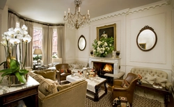 English living room design