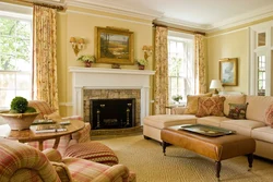 English living room design