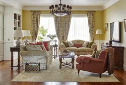 English living room design