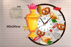 Часы на кухне дизайн