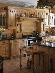 Wooden Kitchen Furniture Photo