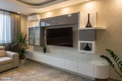Қонақ бөлмесінің фотосуретіндегі әдемі слайдтар