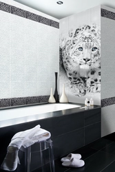 Photo Of Plastic With A Pattern For The Bathroom