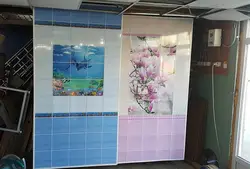 Фото пластик с рисунком в ванную