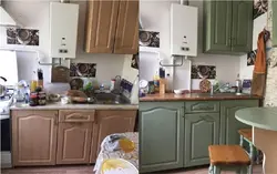 Як перарабіць старую кухню фота