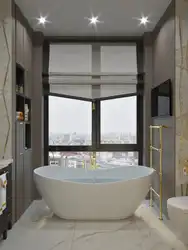 Bath Room With Window Photo
