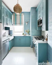 Small kitchen design colors