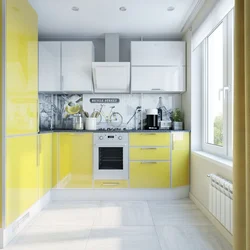 Small kitchen design colors