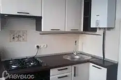 Кухня 6 Кв М Дизайн Фото Хрущевка С Газовой Колонкой