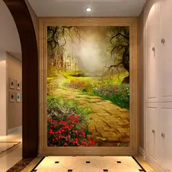Paintings In The Hallway Interior