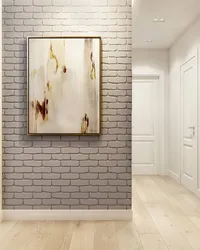 Paintings in the hallway interior