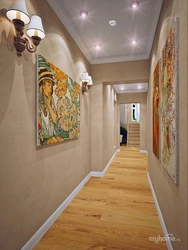 Paintings In The Hallway Interior