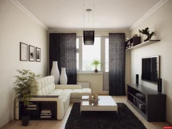 Living room design 22 square meters