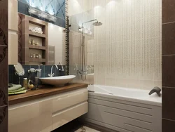 Bathroom tile layout photo