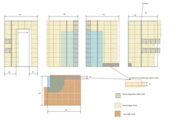 Bathroom Tile Layout Photo