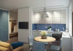 Kitchen area design in studio