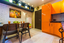 DIY kitchen wall design inexpensively
