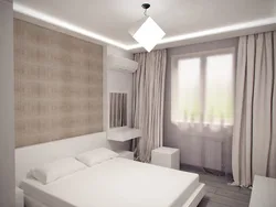 Bedroom with balcony design 9 sq.m.