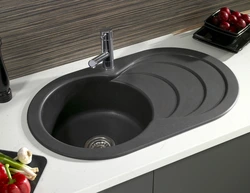 Mətbəx daxili qara lavabo