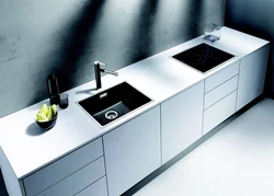 Mətbəx Daxili Qara Lavabo