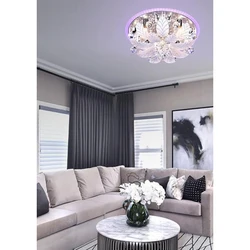 Chandeliers барои шифт боздошта дар меҳмонхона хабарнигори муосир