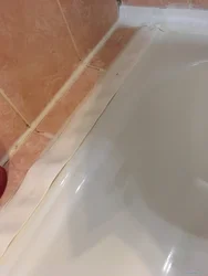 How to seal cracks in a bathroom photo
