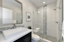 Bathroom With Toilet Design Light
