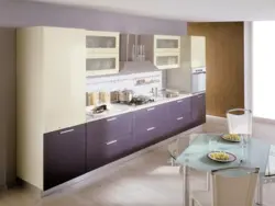 Combined kitchens by color photo