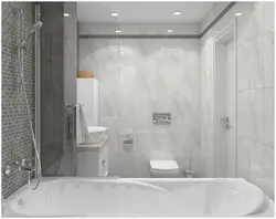 60X120 Tiles In The Bathroom Photo