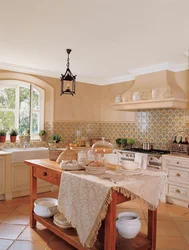 Spanish style kitchen design