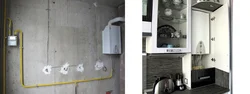 Как убрать трубы на кухне в хрущевке газовые фото