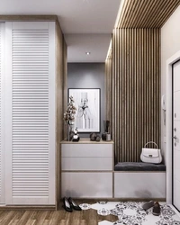 Slats In The Interior Of The Hallway