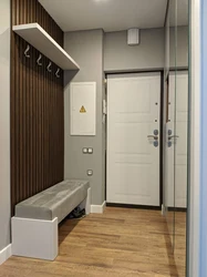 Slats in the interior of the hallway