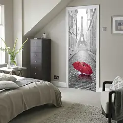 Photo interior door design for bedroom