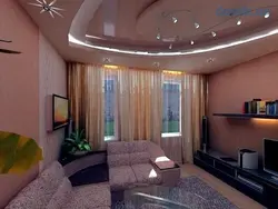 Suspended ceilings in beautiful apartments photos