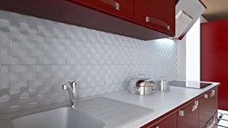 Гузоштани Сафолҳо Дар Акси Backsplash Ошхона