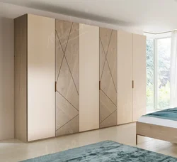 Bedroom wardrobe with hinged doors photo options