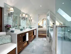 Interior room kitchen bath