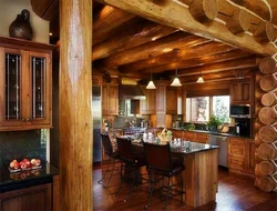 Interior kitchen logs