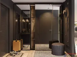 Hallway in studio photo design