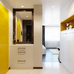Hallway in studio photo design