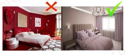 What color is the bedroom according to feng shui photo