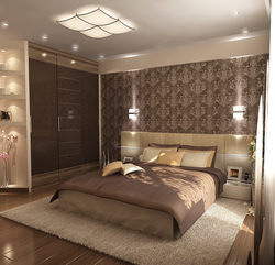 Bedroom Design 20 Sq M Photo With One Window