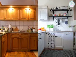 Kitchen design before and after photos