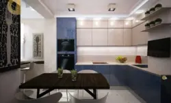 Kitchen interior in modern 14