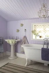Lining In The Bathroom Design