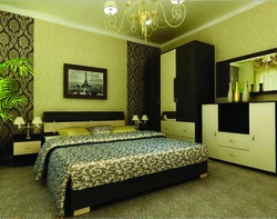 What interior is suitable for a bedroom