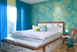 What interior is suitable for a bedroom