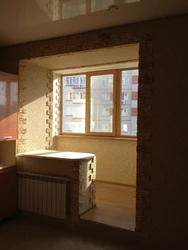 Loggia with hall photo